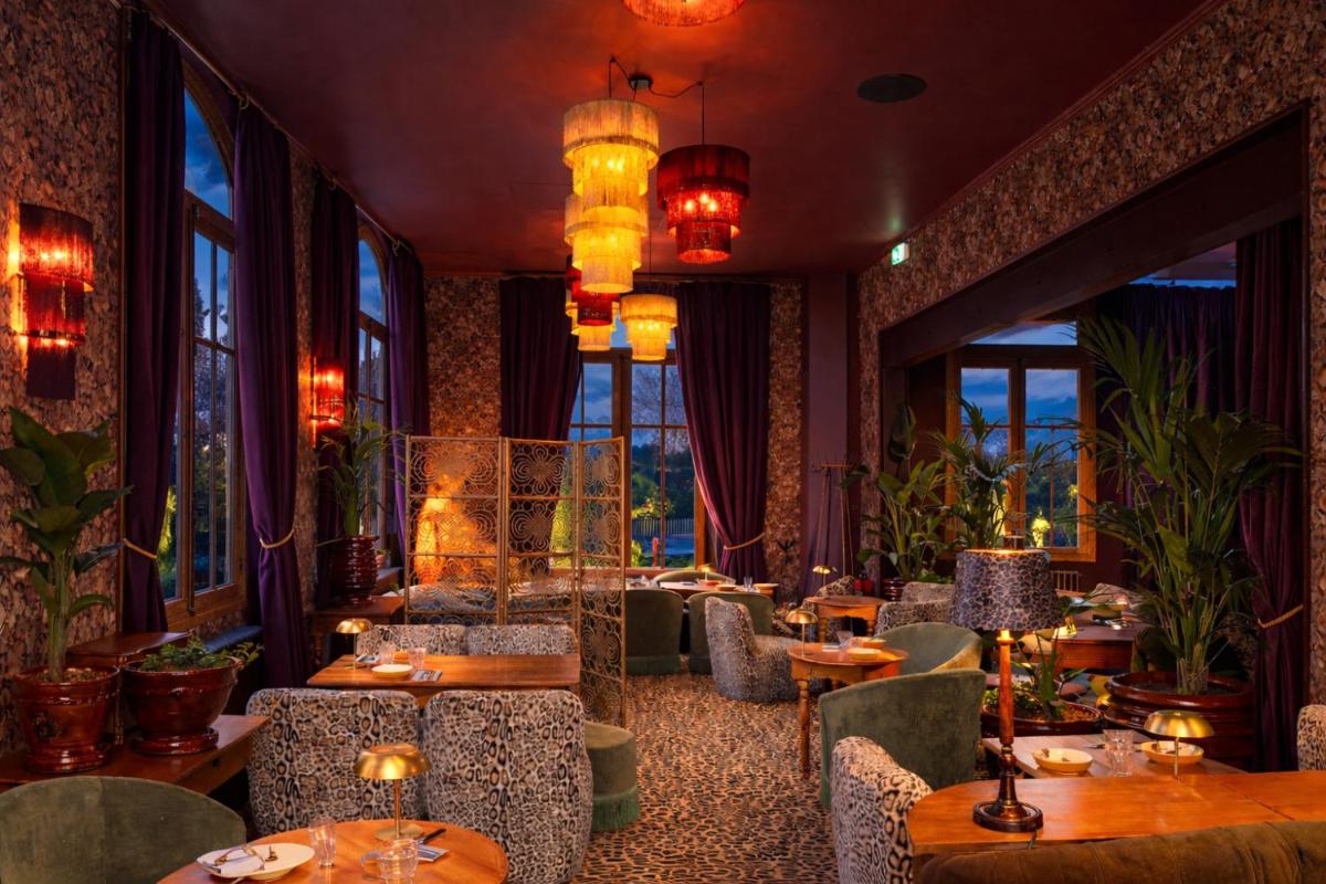 Restaurant ou autre lieu de restauration dans l'établissement Hôtel Spa Vent d'Ouest
