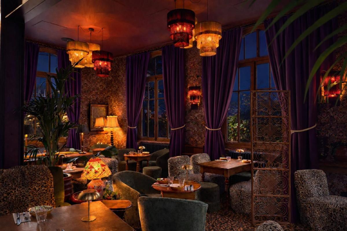 Coin salon dans l'établissement Hôtel Spa Vent d'Ouest
