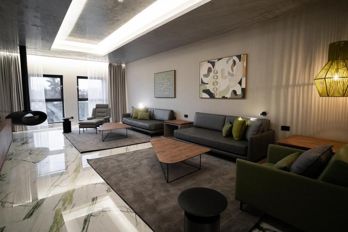 Uma área de estar em Alambique - Hotel Resort & Spa