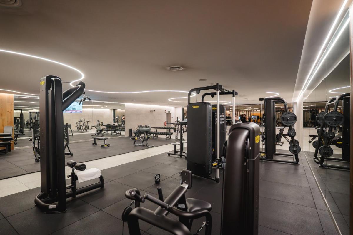 O centro de fitness e/ou as comodidades de fitness de Alambique - Hotel Resort & Spa