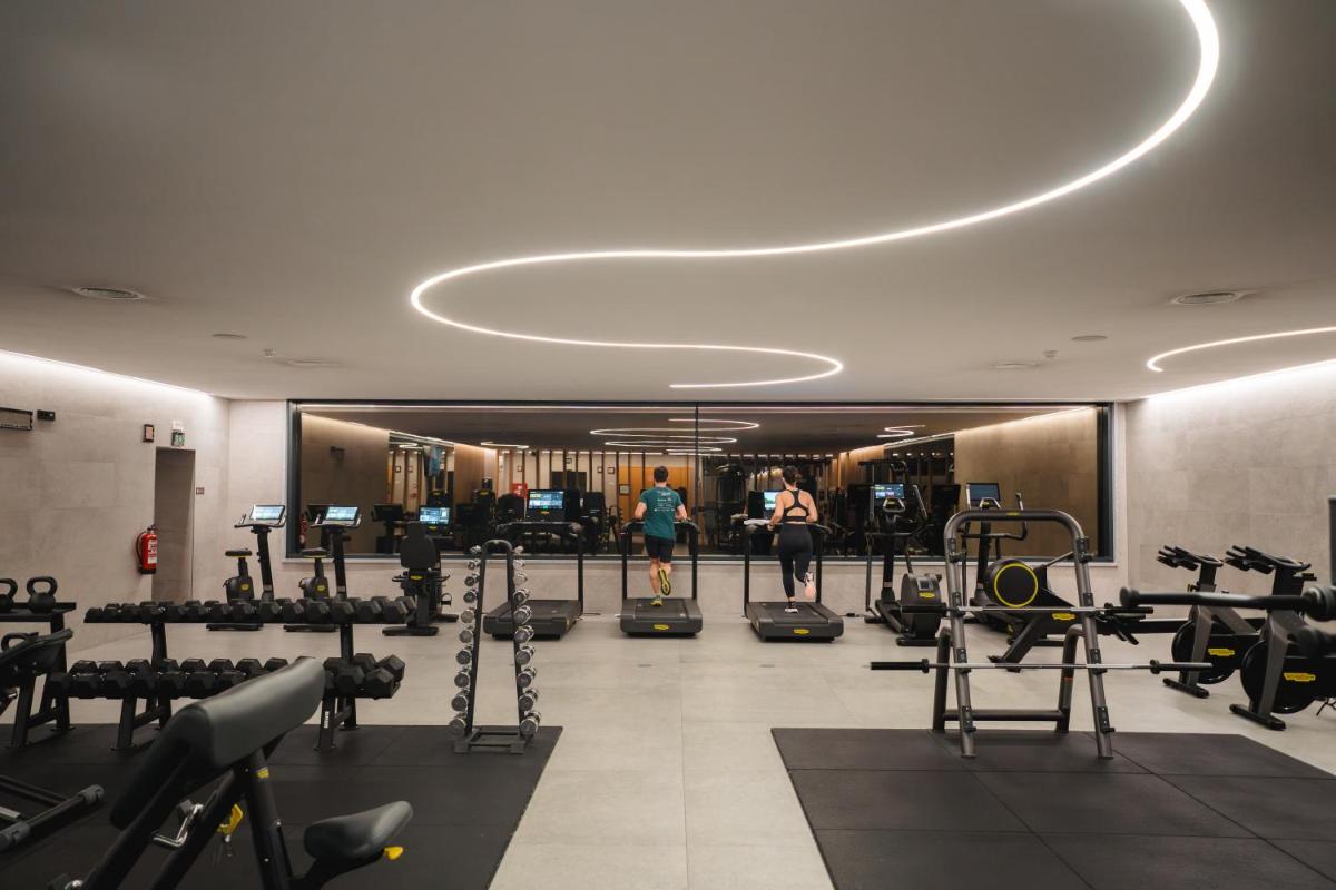 O centro de fitness e/ou as comodidades de fitness de Alambique - Hotel Resort & Spa