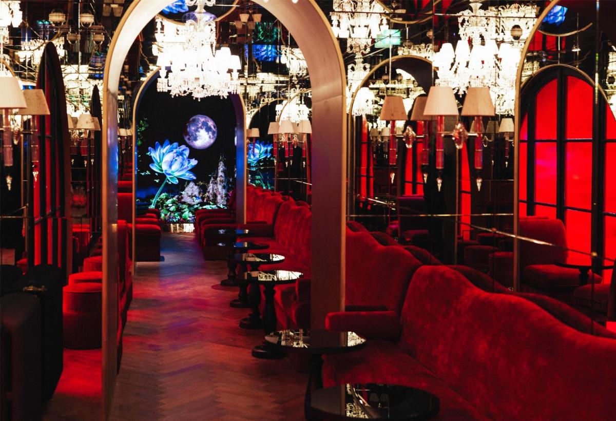 Coin salon dans l'établissement Hotel SAX Paris, LXR Hotels & Resorts