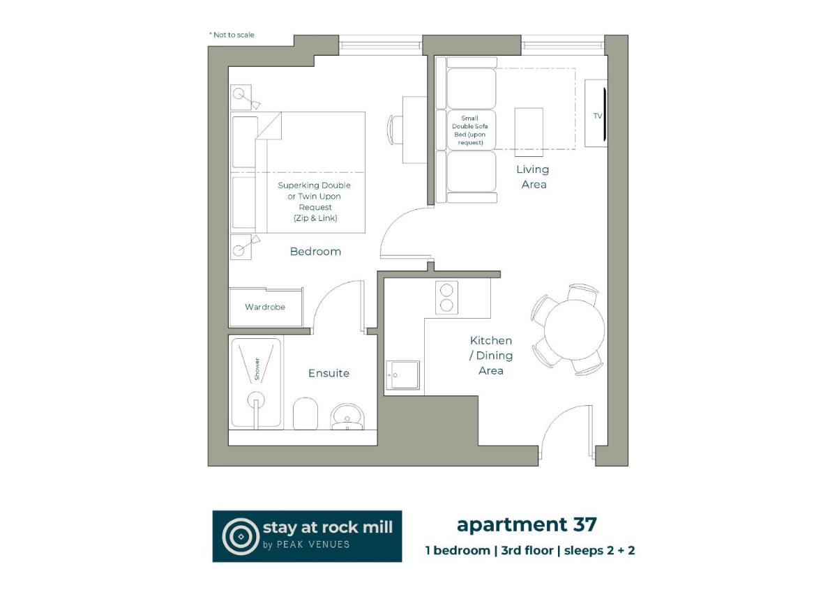 Rock Mill 1 Bed Apartment 37 - Housity