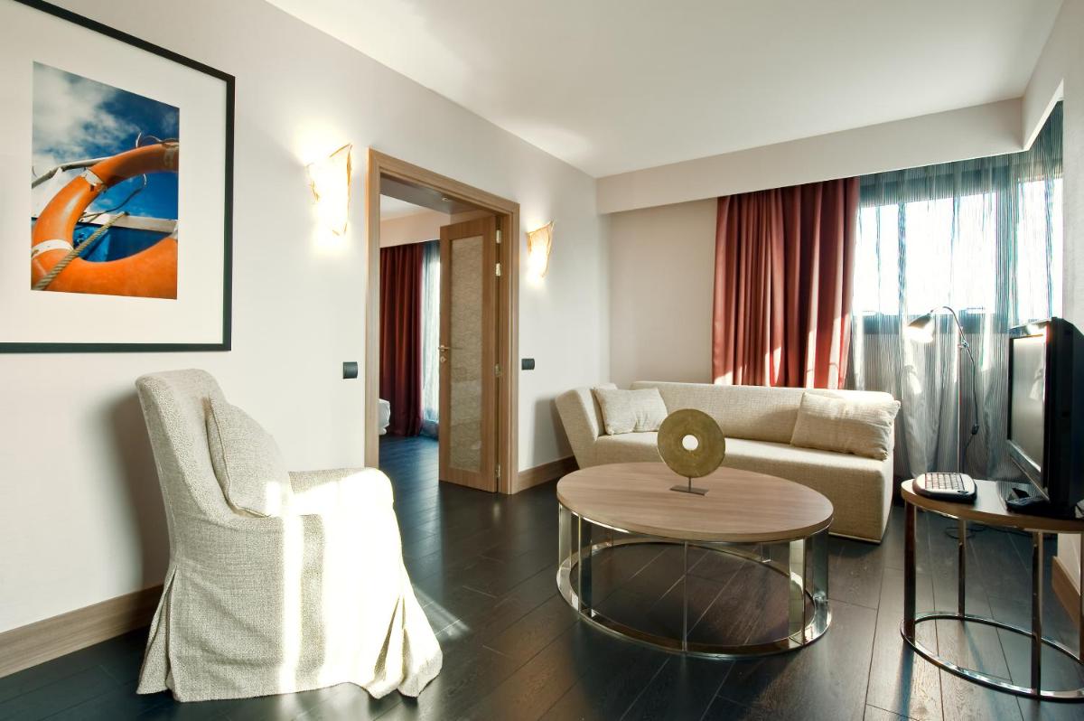 Zona de estar de URH Hotel Spa Zen Balagares