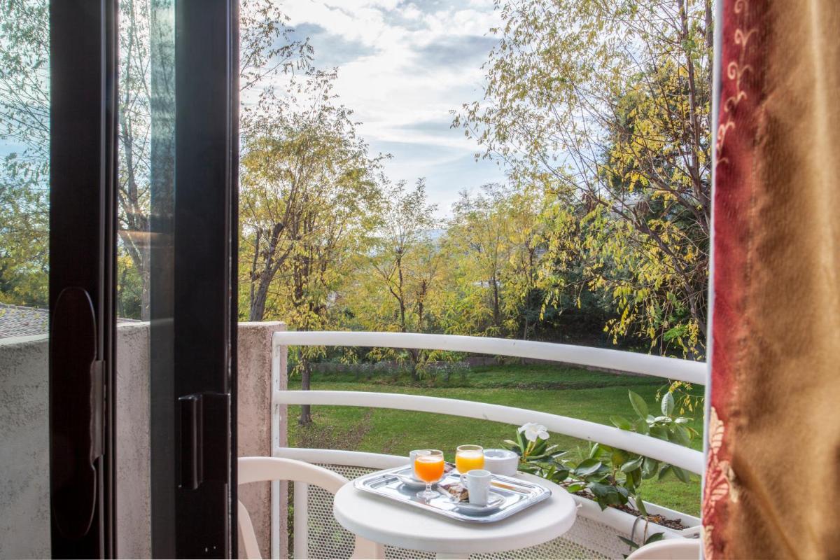 Balcon ou terrasse dans l'établissement Chez Walter
