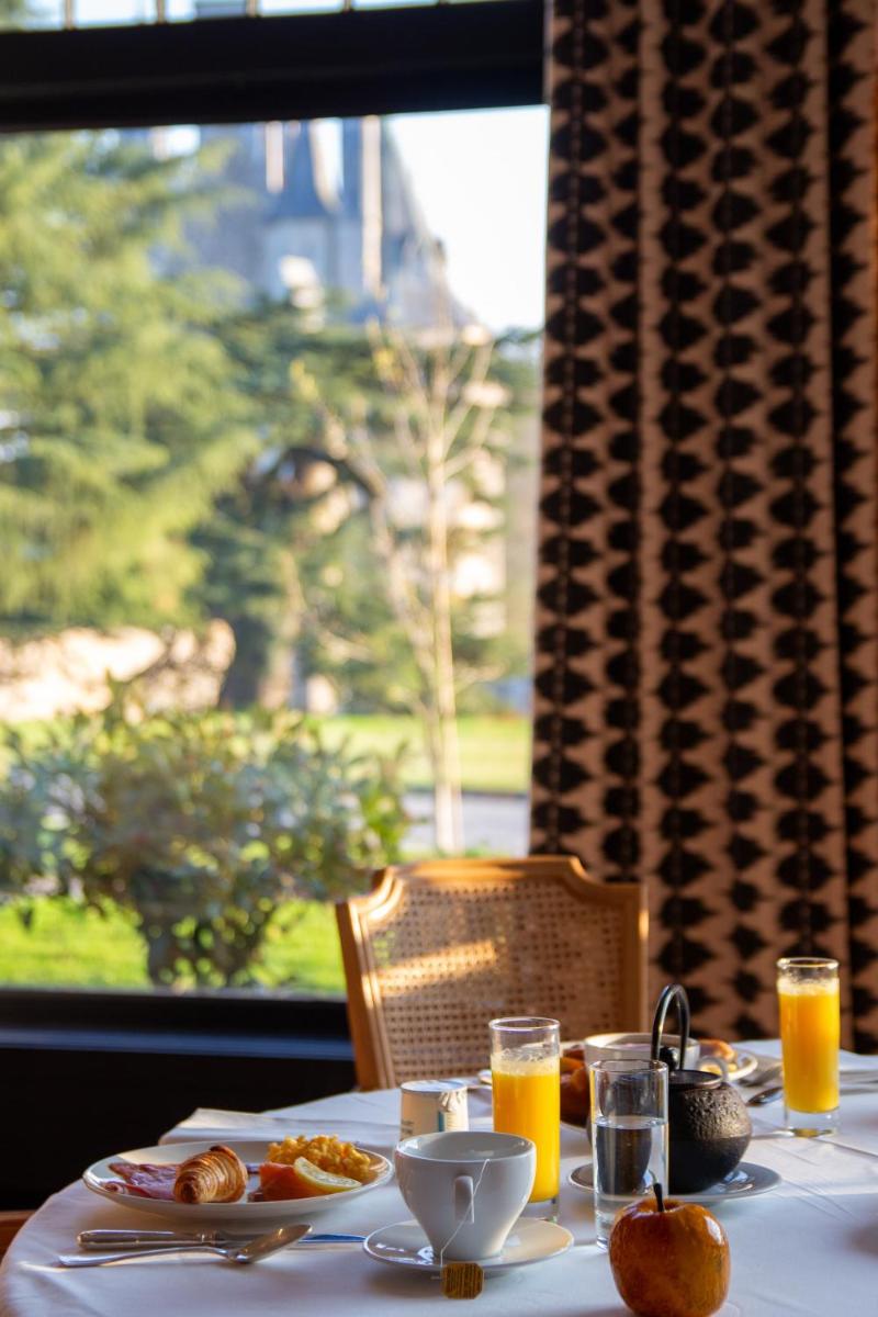 Options de petit-déjeuner proposées aux clients de l'établissement Hôtel & Spa de La Bretesche
