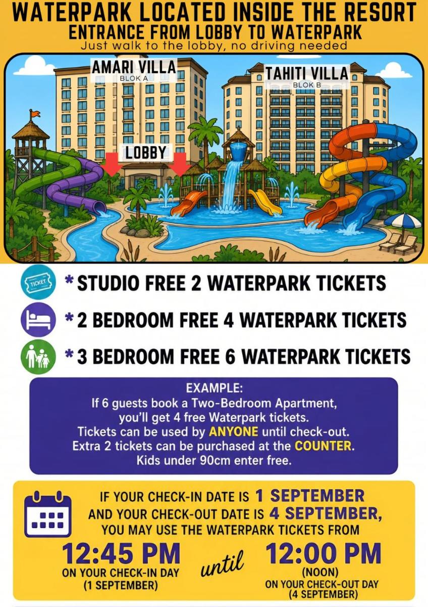 Melaka Town Area Top 1 Family Lovers Water Themepark Suites By GGM - Hizvo