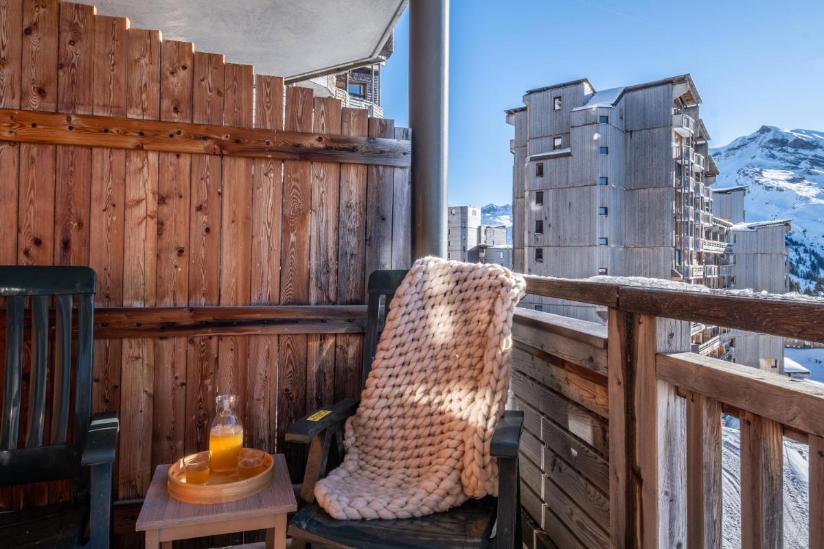 Balcon ou terrasse dans l'établissement Résidence Pierre & Vacances Atria-Crozats