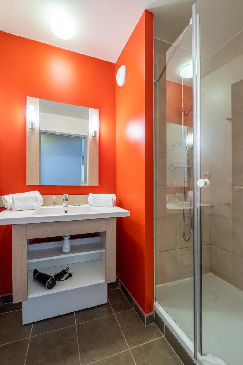 Salle de bains dans l'établissement Résidence Pierre & Vacances Atria-Crozats