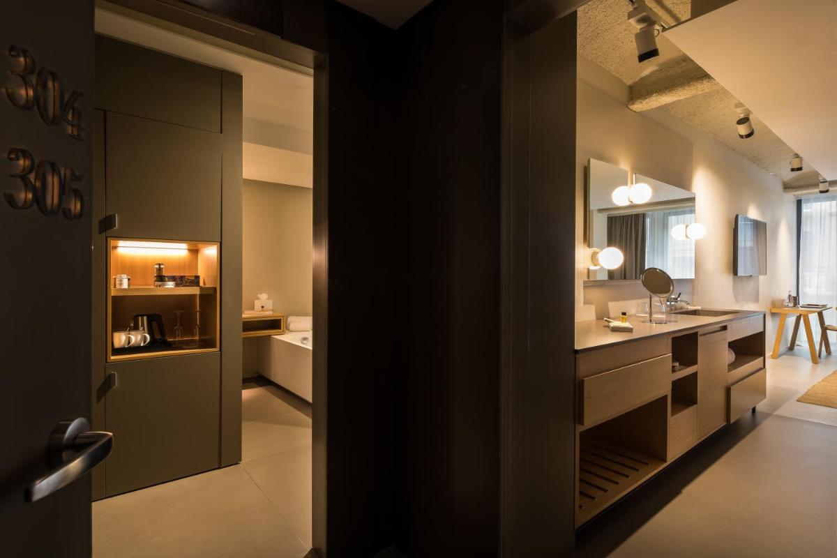 Cama o camas de una habitación en Ohla Eixample