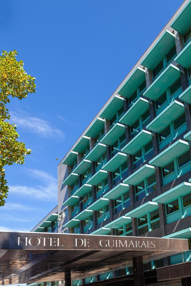 O edifício onde o hotel está situado