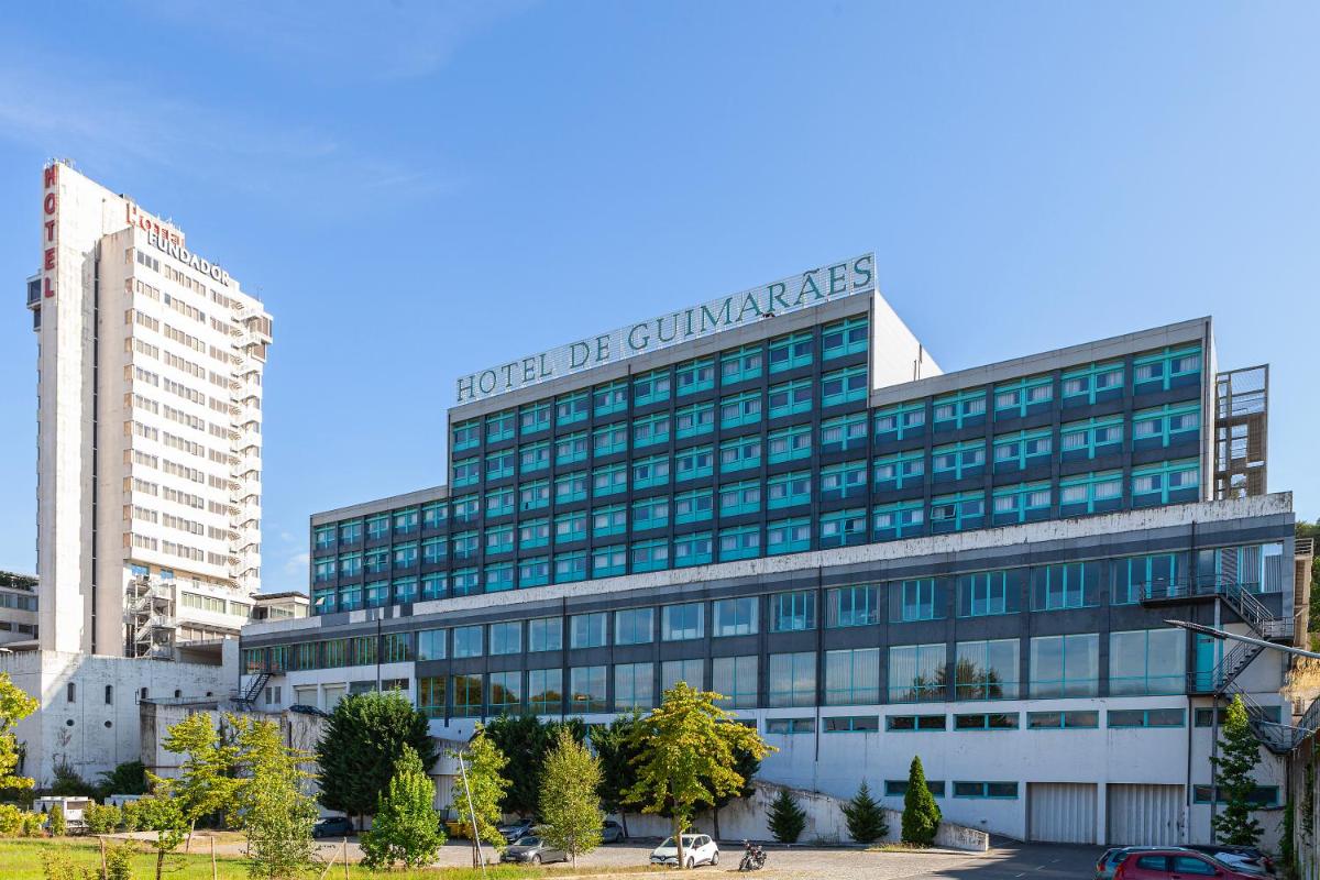 O edifício onde o hotel está situado