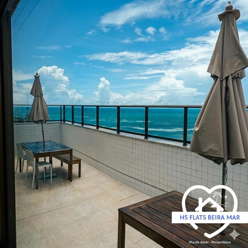 Vista para o Mar - 05 modelos de Apt - Quarto com Ar - Opção de Café da Manhã - Hizvo