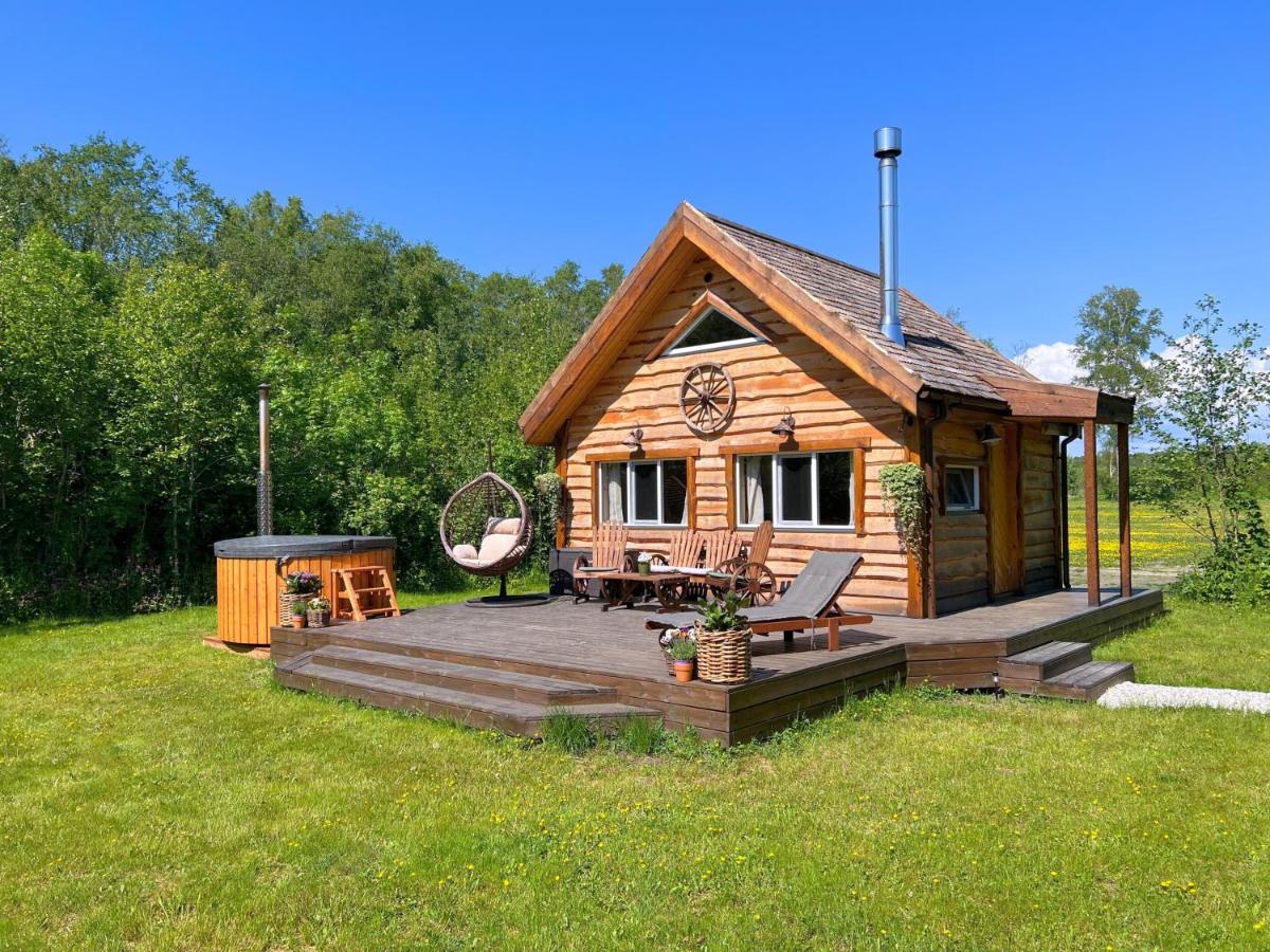 Hobu House - a Cozy, Private Cabin with a Hot Tub by the Forest near Haapsalu - Housity
