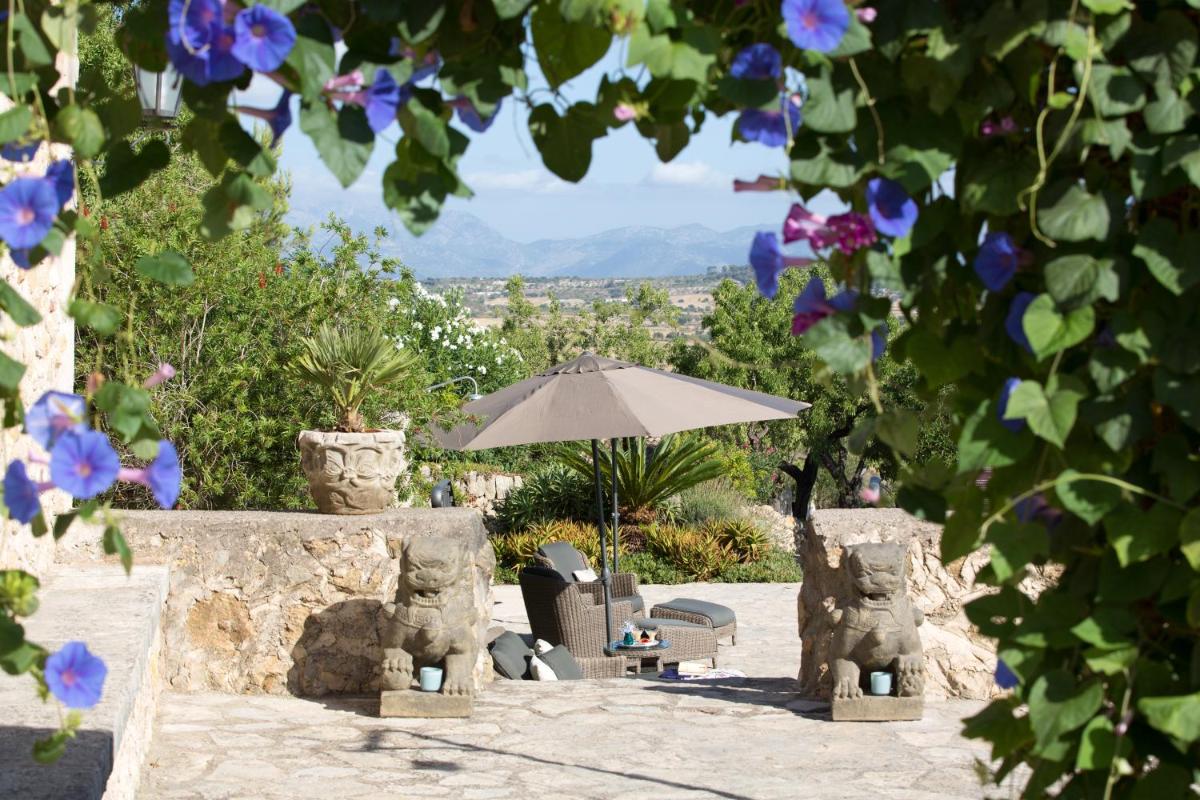 Jardín al aire libre en Casa Font i Roig
