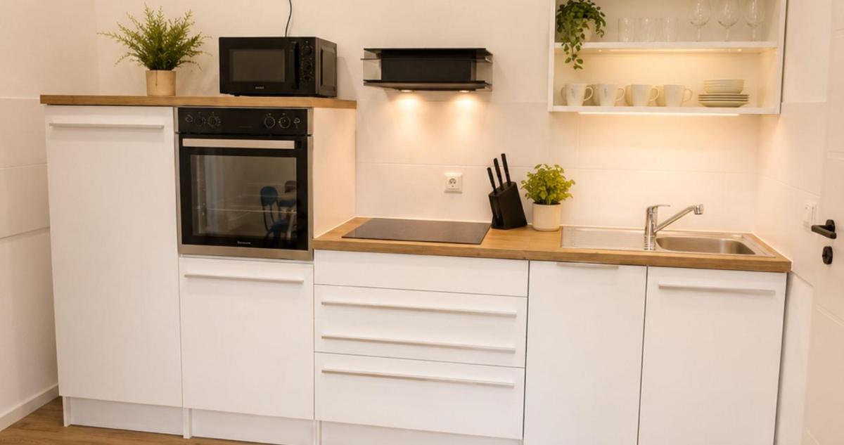 Havn Apartments - modernes 5-Personen Apartment mit Küche, WLAN, Parkplatz, zentrale Uninähe - Housity