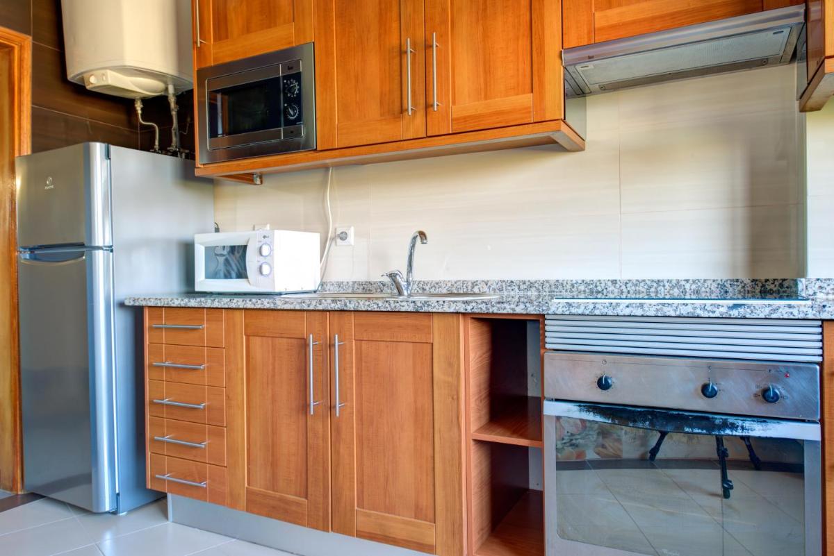 A cozinha ou kitchenette de Choromar Apartments