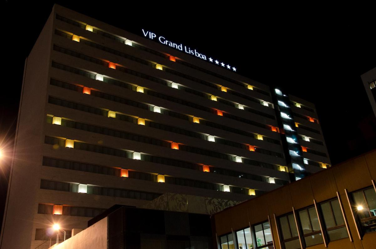 O edifício onde o hotel está situado