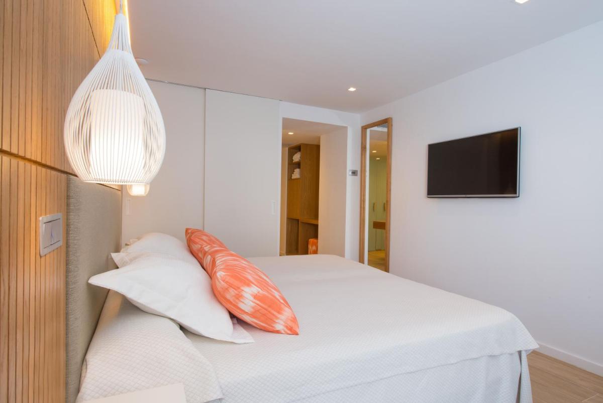 Cama o camas de una habitación en Iberostar Waves Playa de Muro