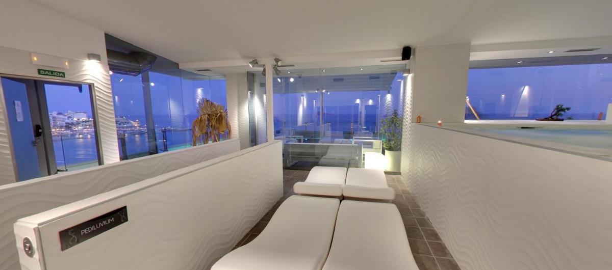 Zona de estar de Hotel Villa del Mar