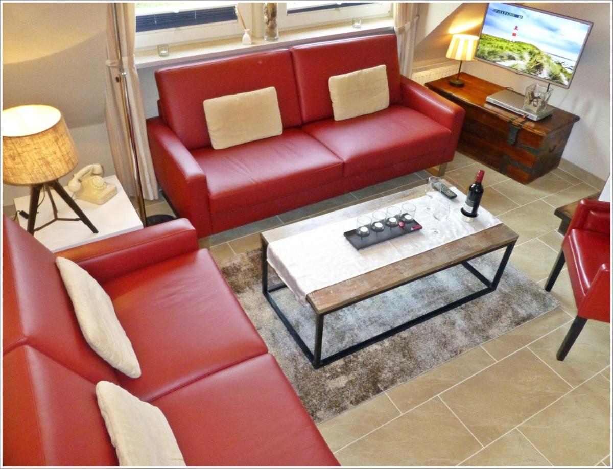 4-Zimmer-Ferienwohnung DEICHWIESE -Terrasse-Garten - 2 bis 5 Personen - 3 Schlafzimmer -Sylt-Westerland - Housity