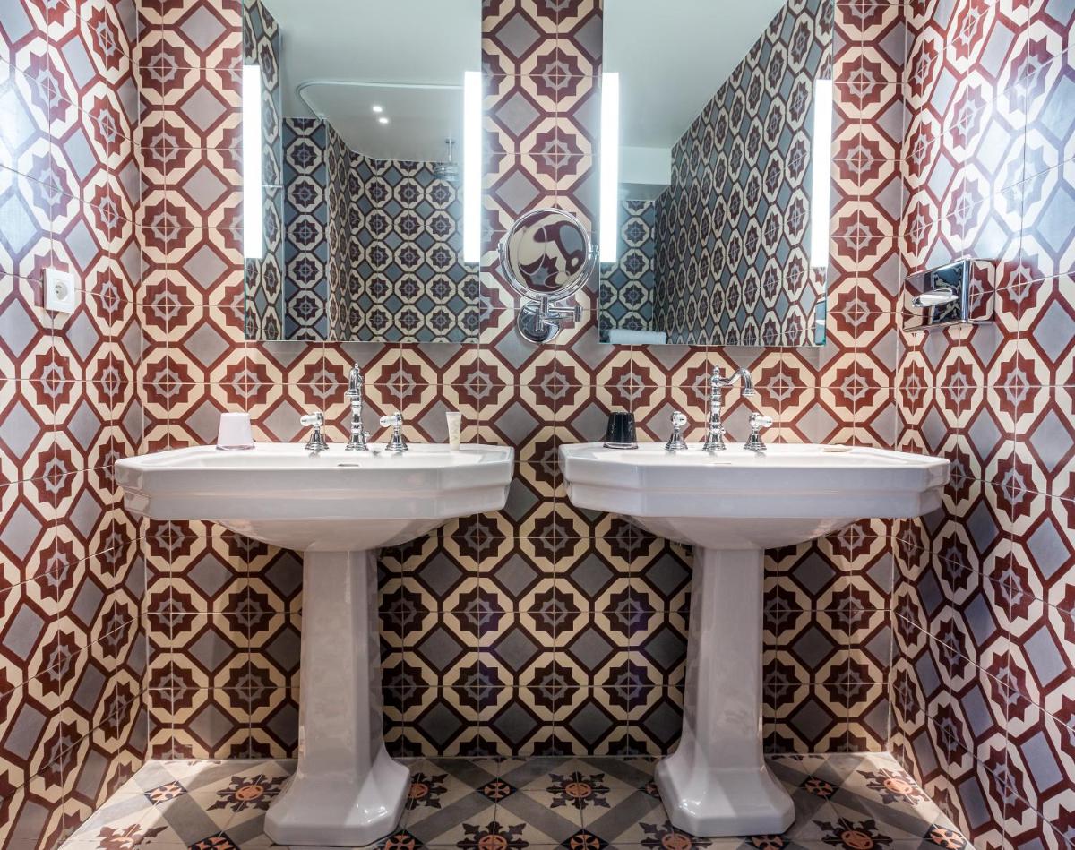 Salle de bains dans l'établissement Hotel L’Antoine