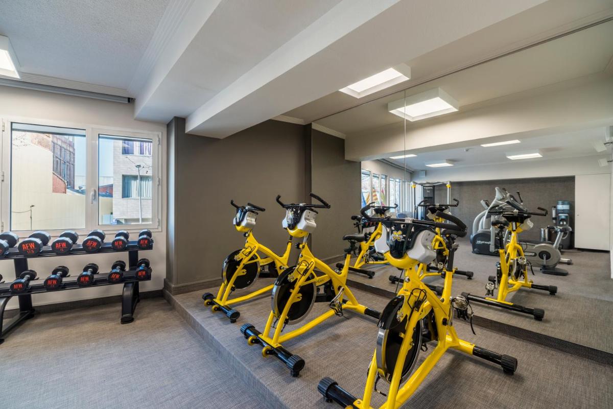 Gimnasio o instalaciones de fitness de Sallés Hotel Pere IV