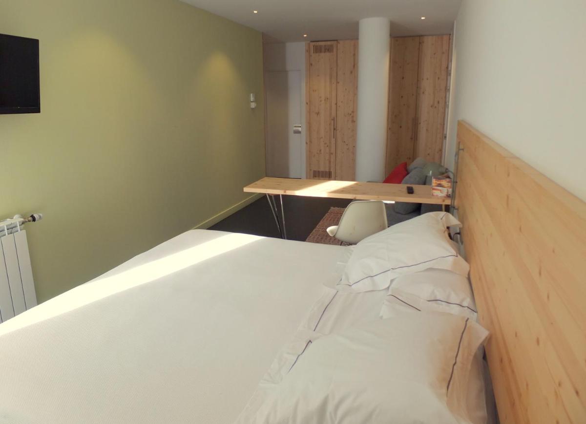 Cama o camas de una habitación en Tierra de Biescas