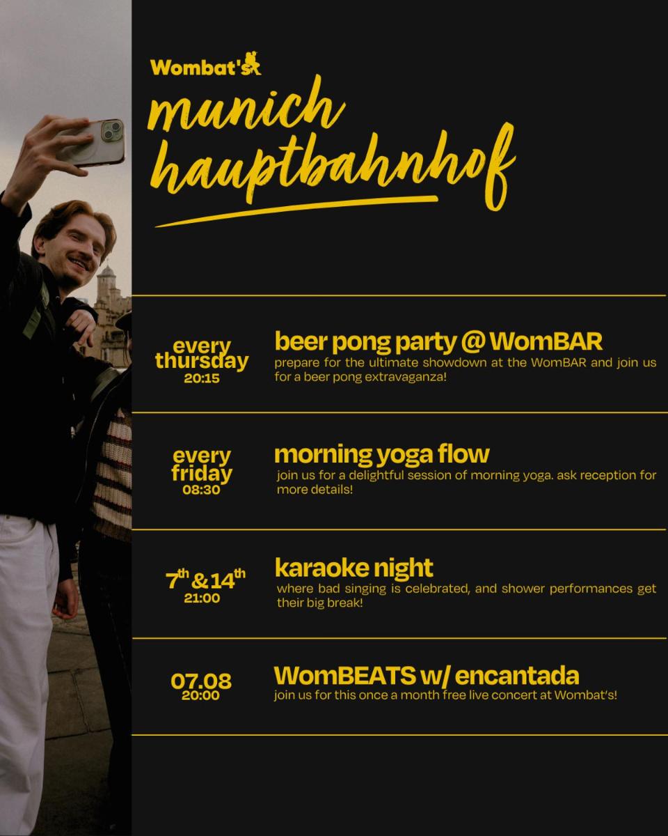 Wombat's City Hostel Munich Hauptbahnhof - Housity