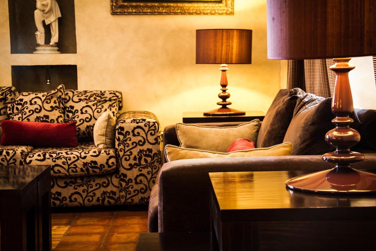Zona de estar de Hotel & Spa La Salve