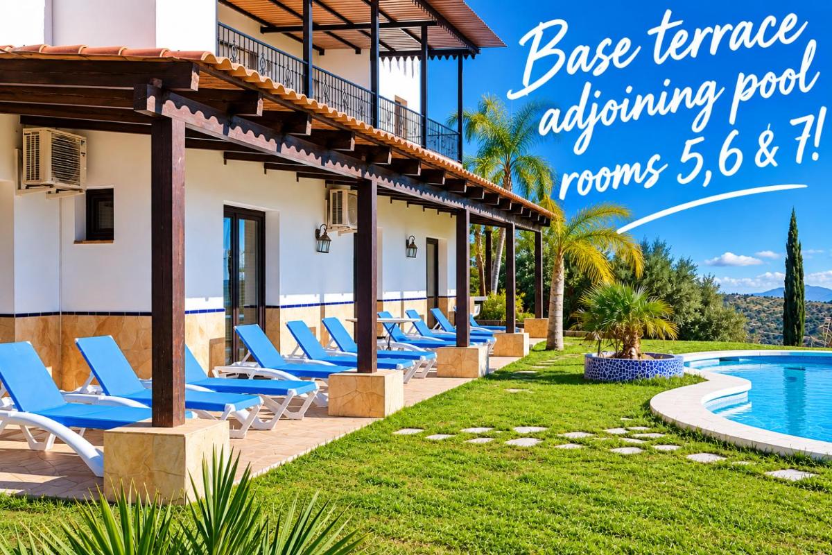 Mansion 7 bedrooms 6 bathrooms private pool heated in cold months and privacy of 5 ha pure nature 'San Jacinto' - Housity