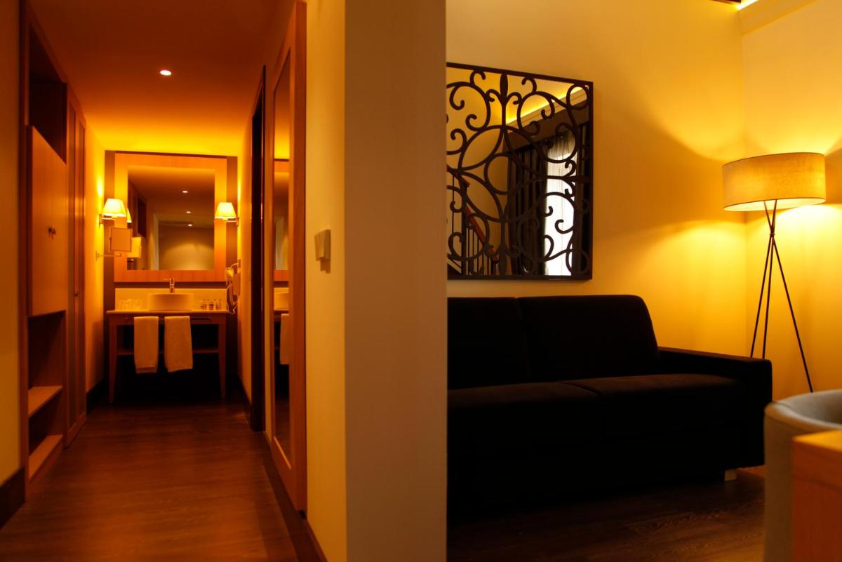 Zona de estar de Hotel Spa Martín el Humano