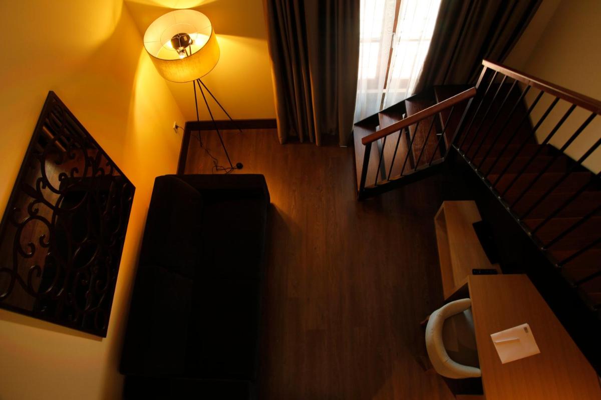 Zona de estar de Hotel Spa Martín el Humano