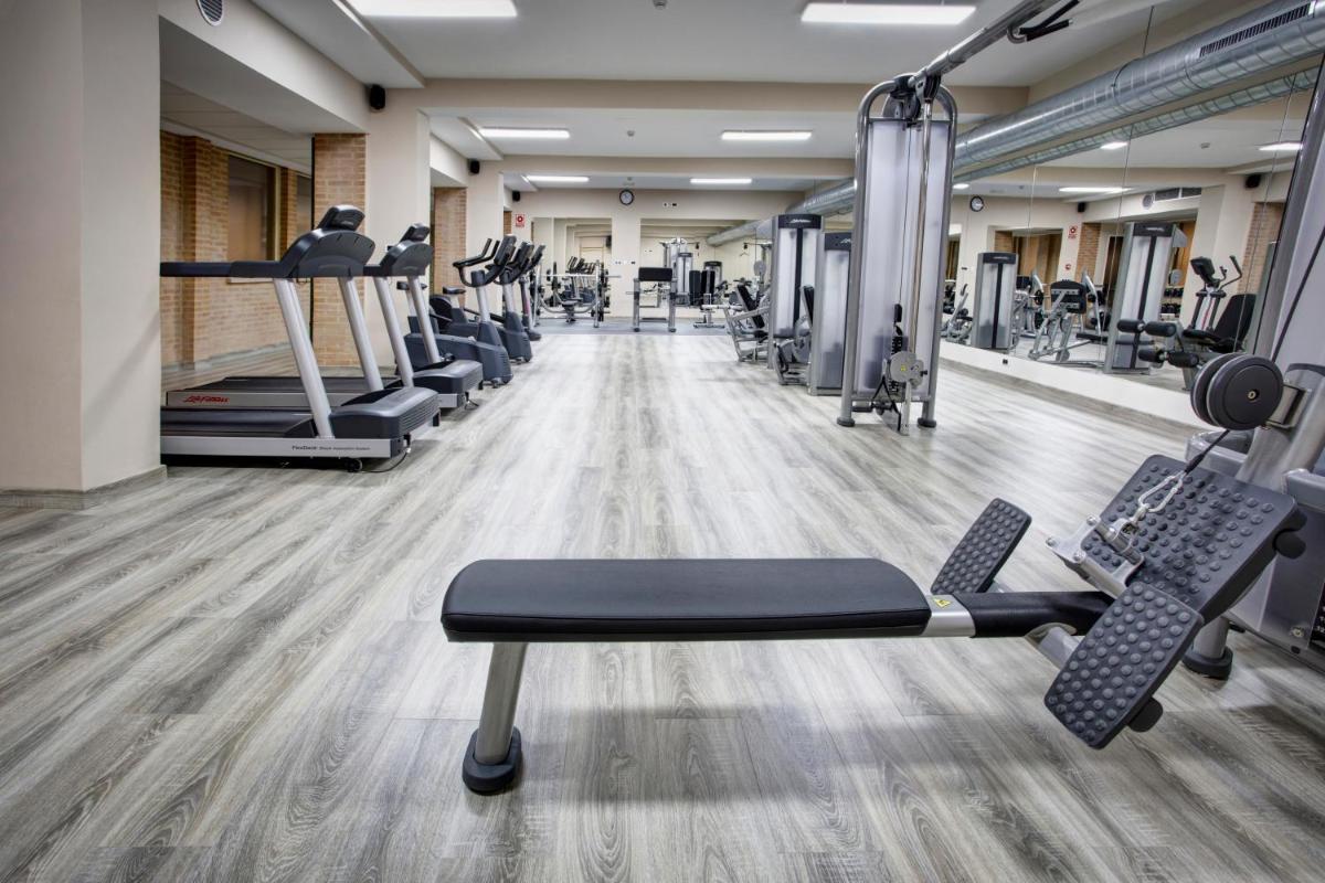 Gimnasio o instalaciones de fitness de Hotel Spa Rio Ucero