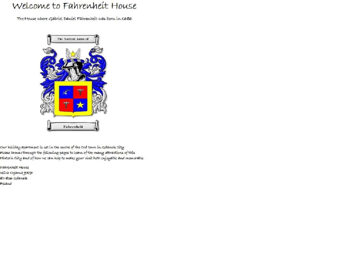 Fahrenheit House Apartment - Housity