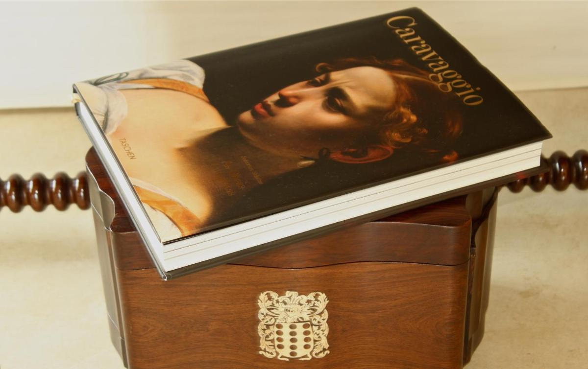 A biblioteca deste hotel