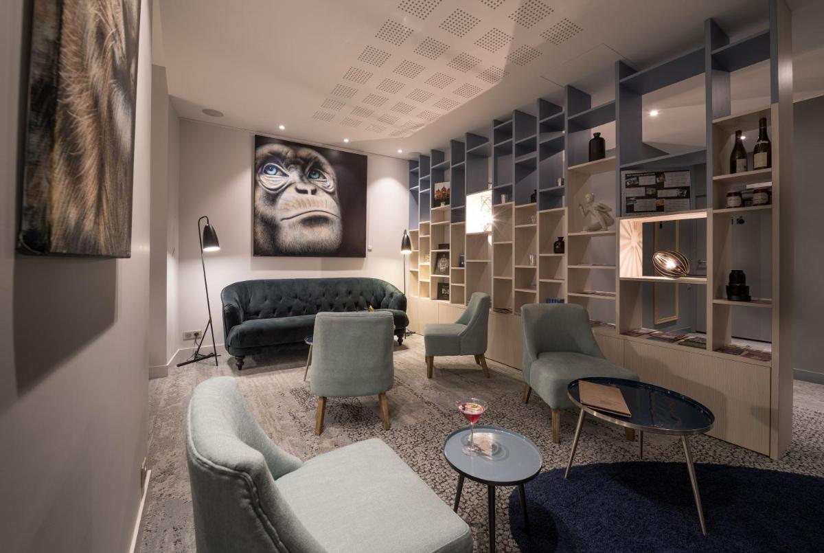 Coin salon dans l'établissement Best Western Plus Villa Saint Antoine Hotel & Spa