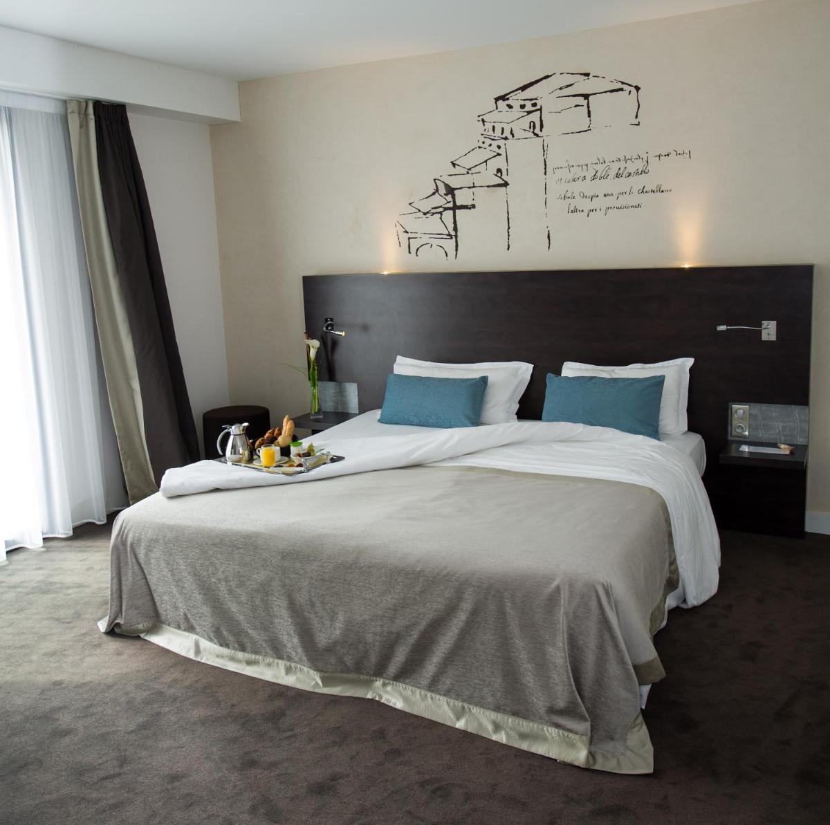 Un ou plusieurs lits dans un hébergement de l'établissement Best Western Plus Villa Saint Antoine Hotel & Spa