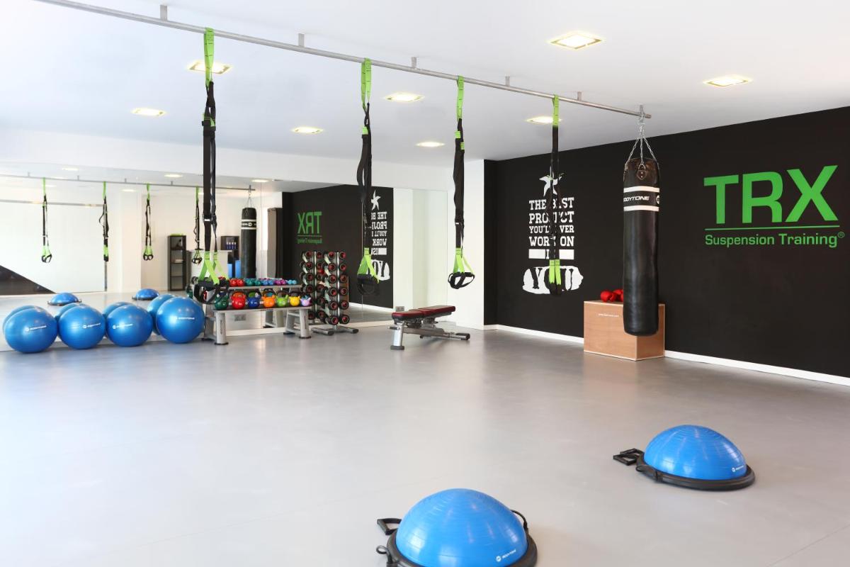 Gimnasio o instalaciones de fitness de Iberostar Waves Playa de Muro