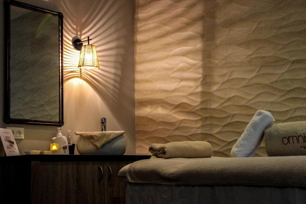 Coin salon dans l'établissement Atlantic Hôtel & Spa