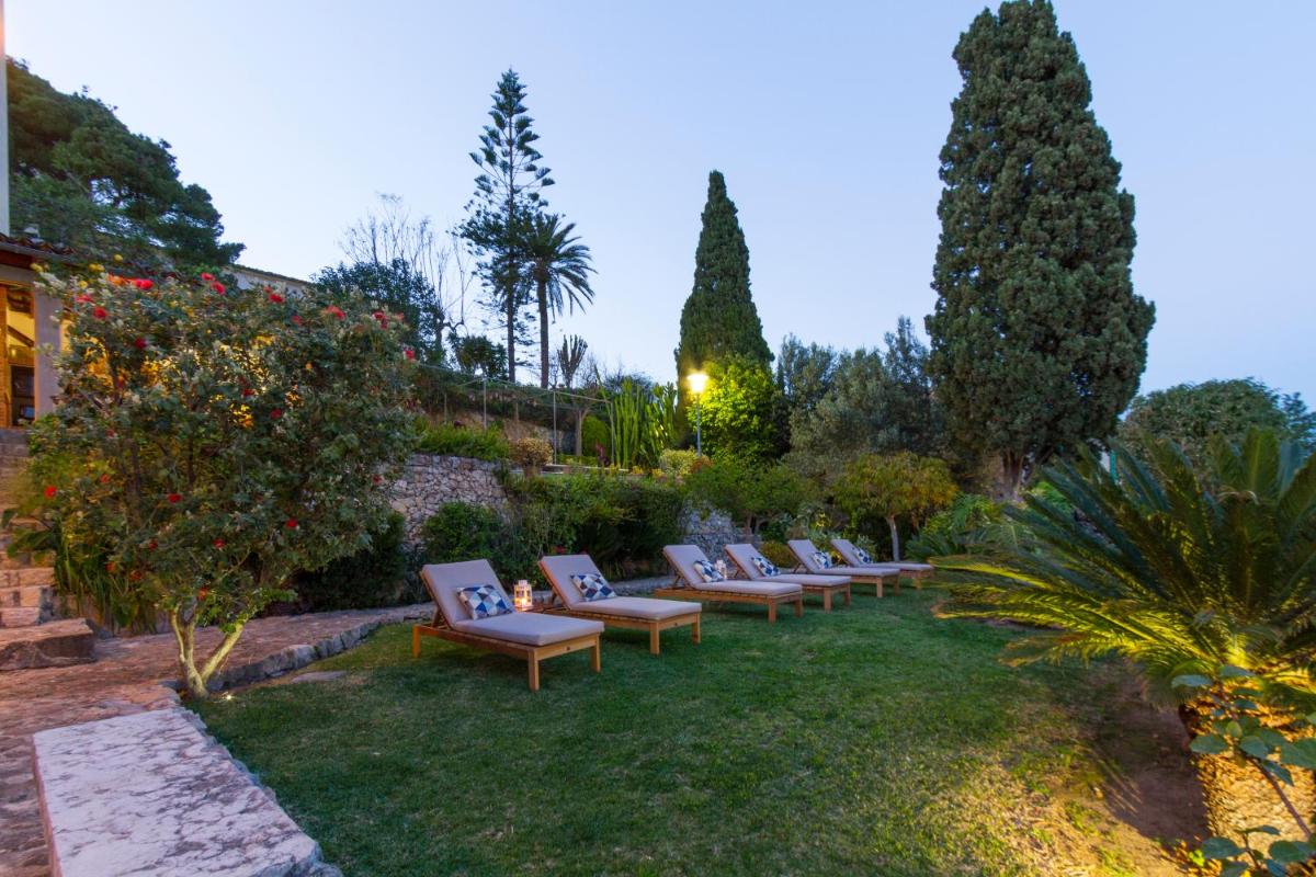 Jardín al aire libre en Can Cota Boutique - Turismo de interior