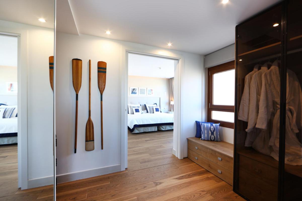 Cama o camas de una habitación en Hotel Son Caliu Spa Oasis