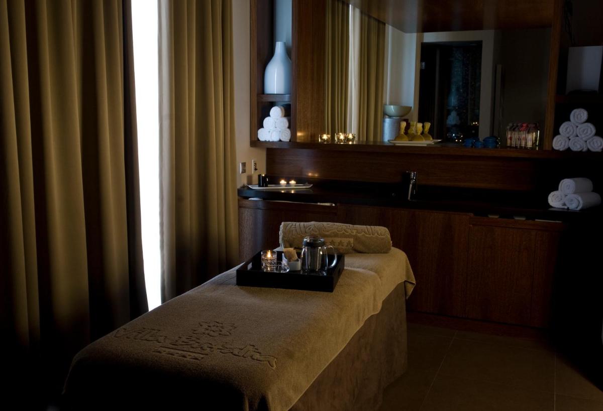 Uma cama ou camas num quarto em Hotel Villa Batalha