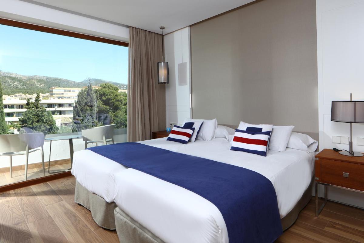 Cama o camas de una habitación en Hotel Son Caliu Spa Oasis