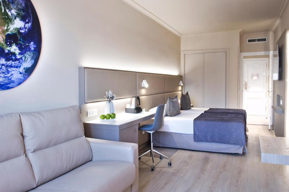 Zona de estar de Sallés Hotel Pere IV