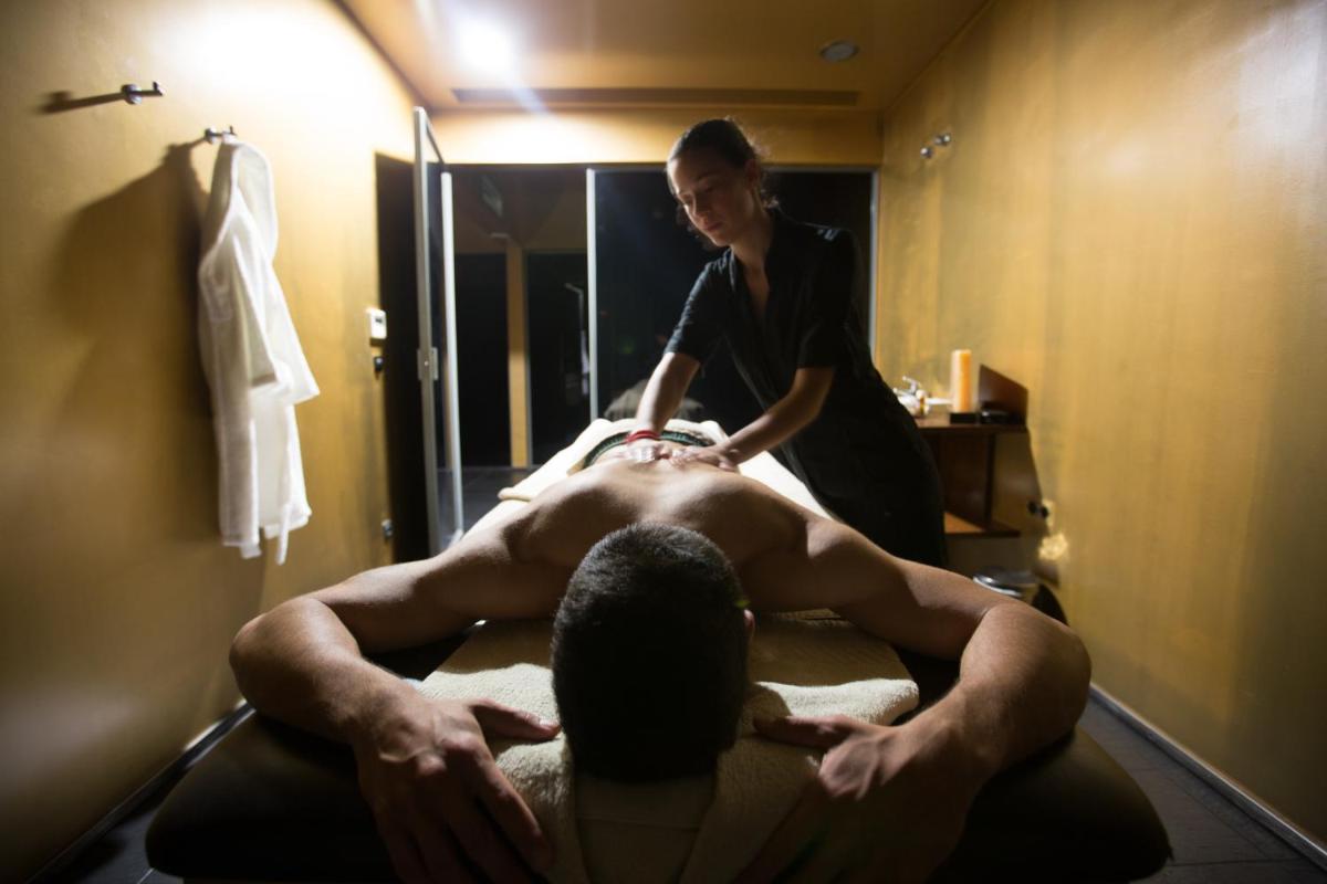 Os clientes hospedados em Monte Prado Hotel & Spa