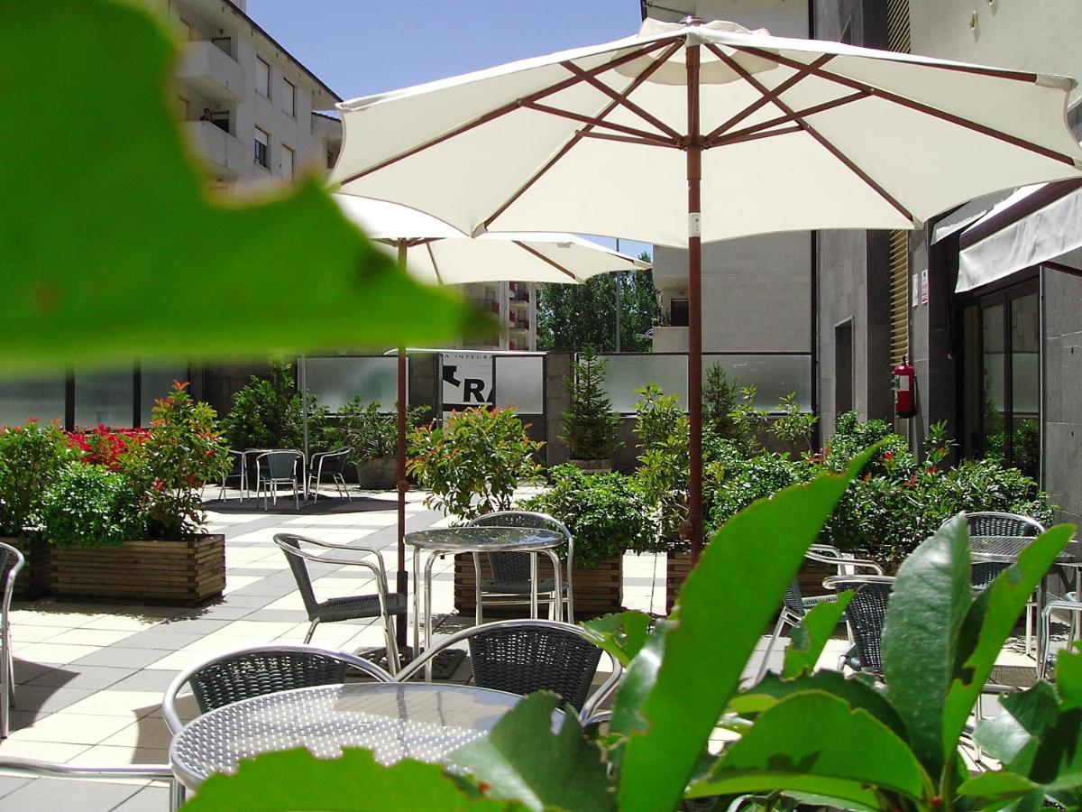Jardín al aire libre en Hotel & Spa Real Jaca
