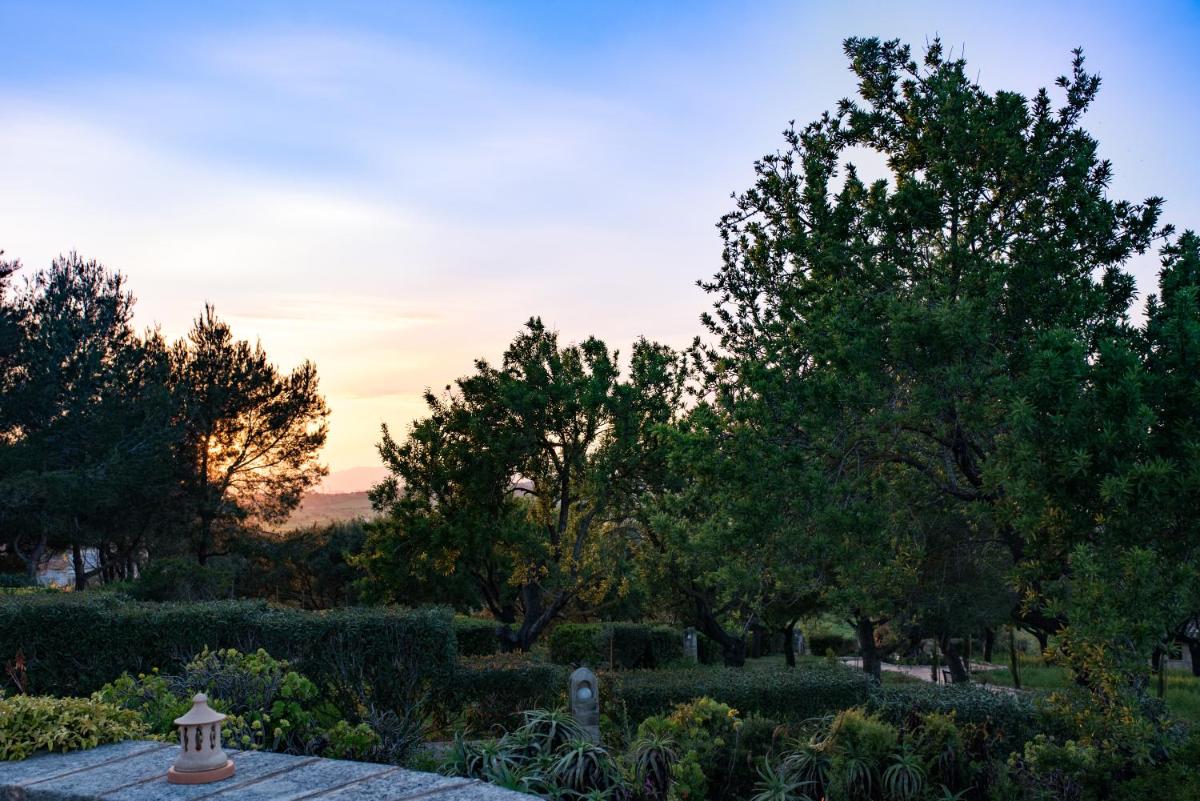 Jardín al aire libre en Casa Font i Roig