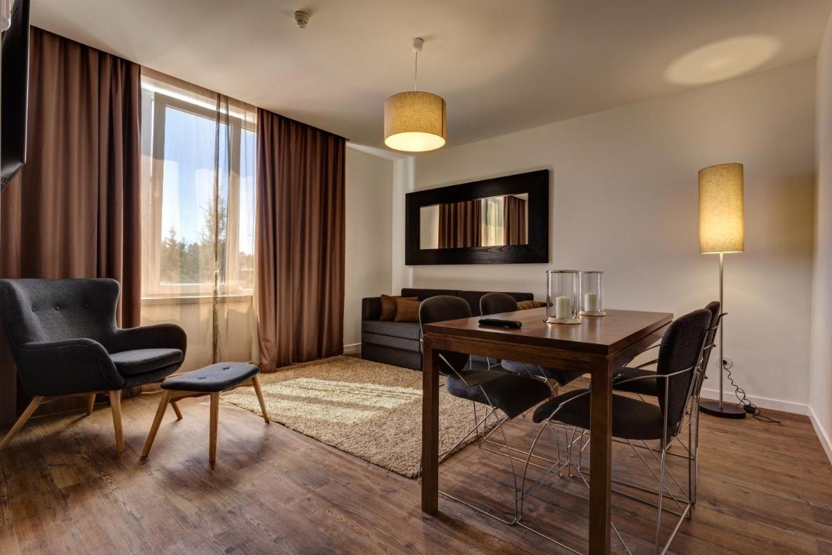 Uma área de estar em Puralã - Wool Valley Hotel & SPA