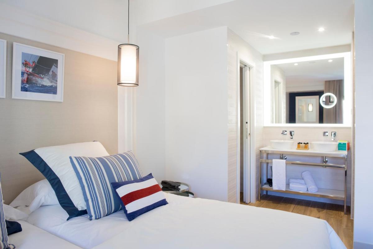 Cama o camas de una habitación en Hotel Son Caliu Spa Oasis